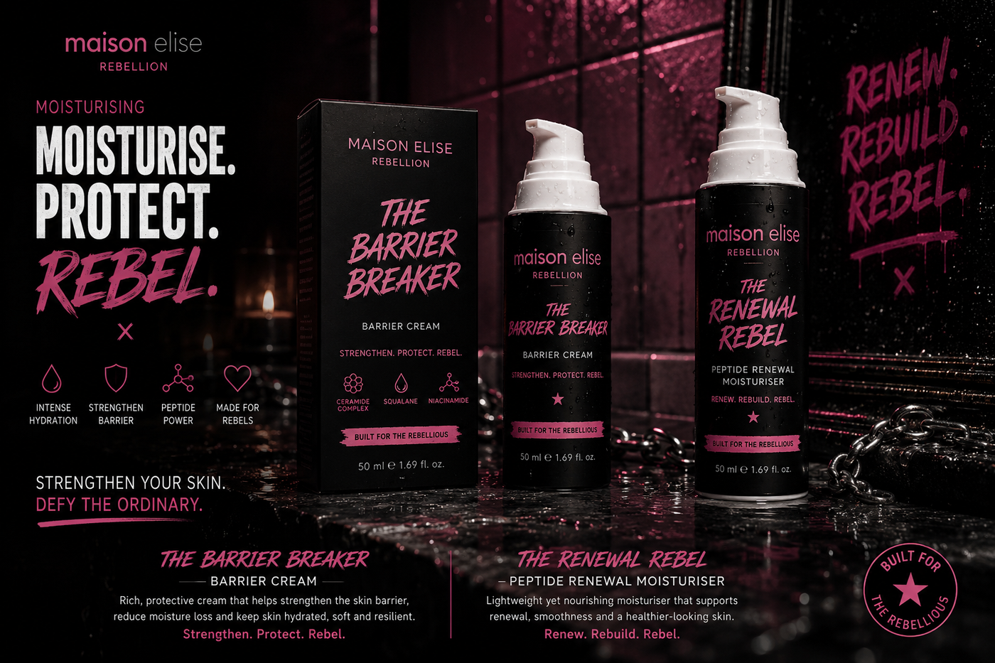 MOISTURISERS