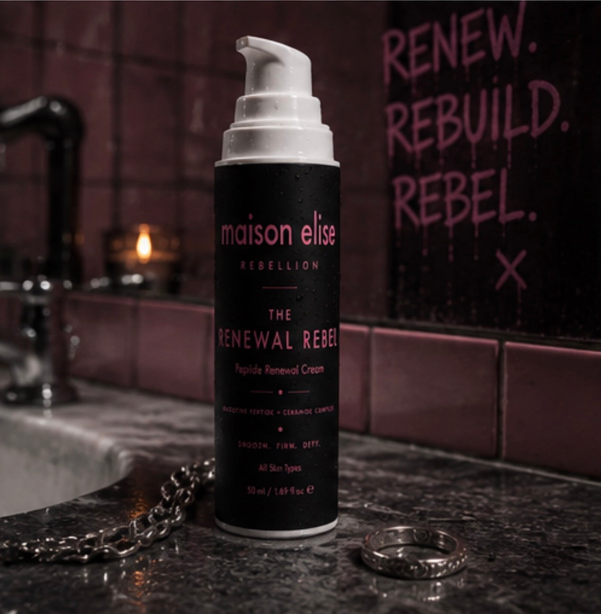The Renewal Rebel — Peptide Renewal Cream