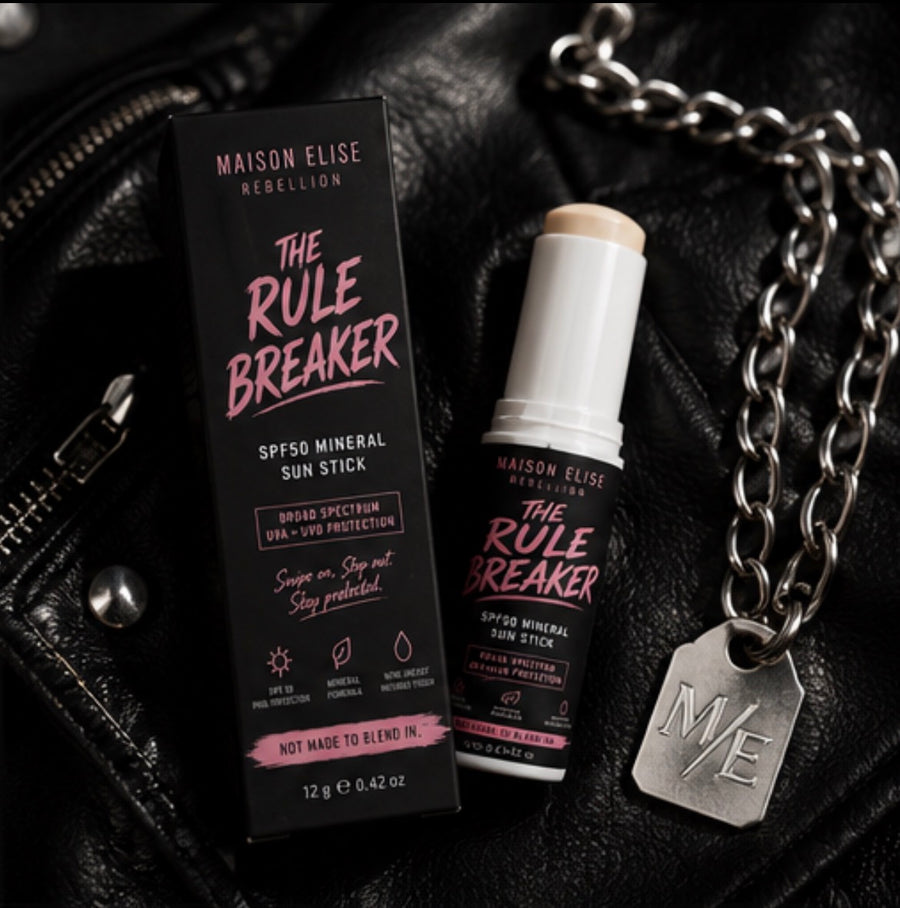 THE RULE BREAKER™ — SPF50 Mineral Sun Stick NO TINT